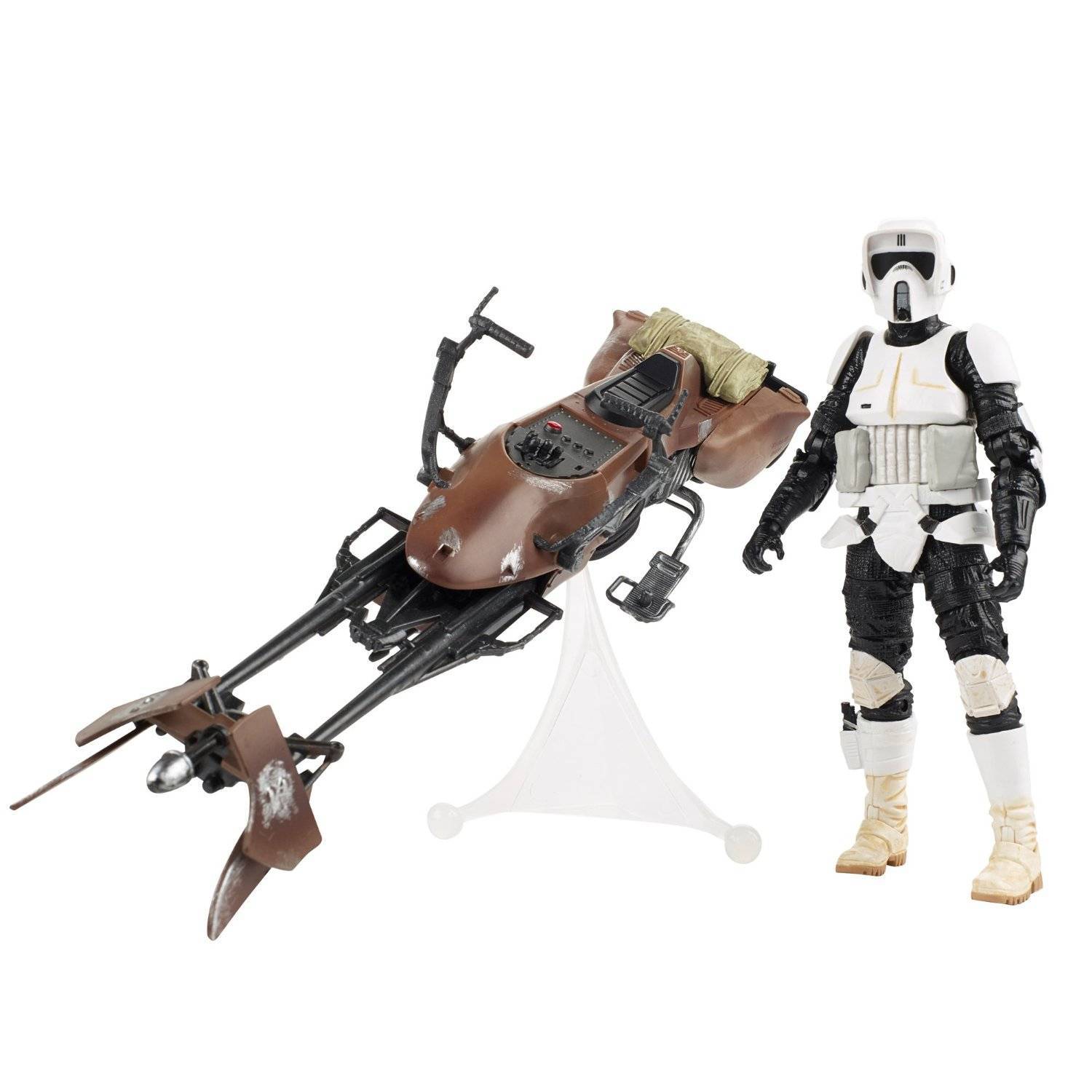 Star Wars Black Series - Figurka Biker Scout z pojazdem Speeder Bike