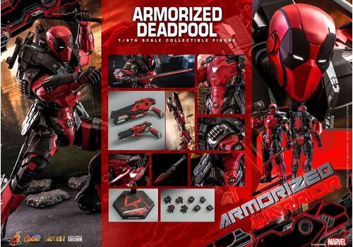Hot Toys Armorized Deadpool - Marvel Comic