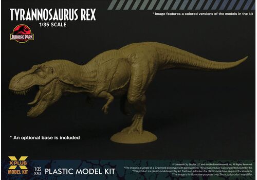 Model do składania Jurassic Park III / Park Jurajski III 1/35 - Tyrannosaurus  Rex