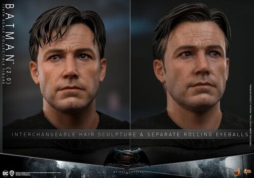 Hot Toys - DC Comics - BATMAN V2 - Batman v Superman : L'Aube de la justice  - Movie Masterpiece 1/6 - Figurine Collector EURL